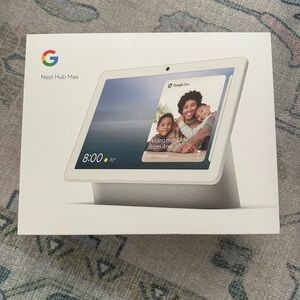 Google Nest Hub Max - Gray and White